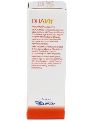 Dhavit 30Ml. de Ordesa Complementos