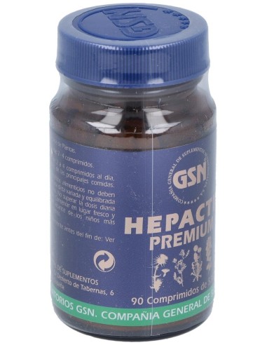 Detox Hepatic 90 Comprimidos de GSN