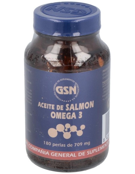 Omega 3 Aceite De Salmón 180 Perlas de GSN