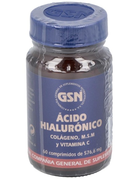 Acido Hialuronico 60Comp. de Gsn