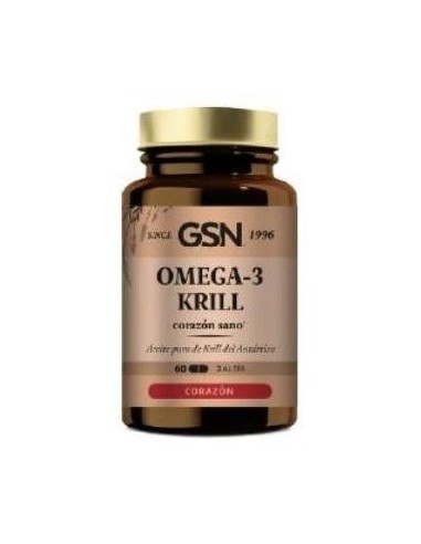 Omega 3 Krill 60 Perlas de GSN