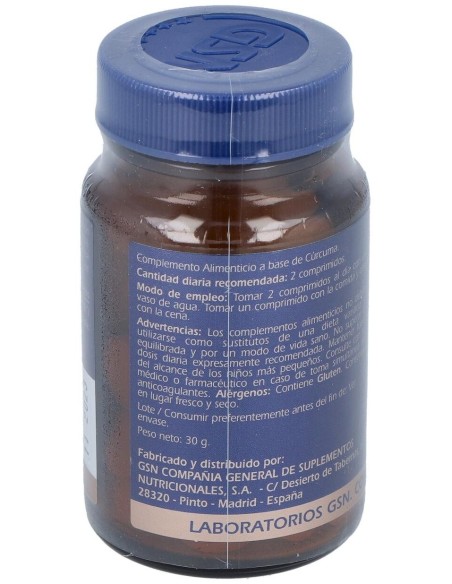 Hidrocurcumin 60 Comprimidos de GSN