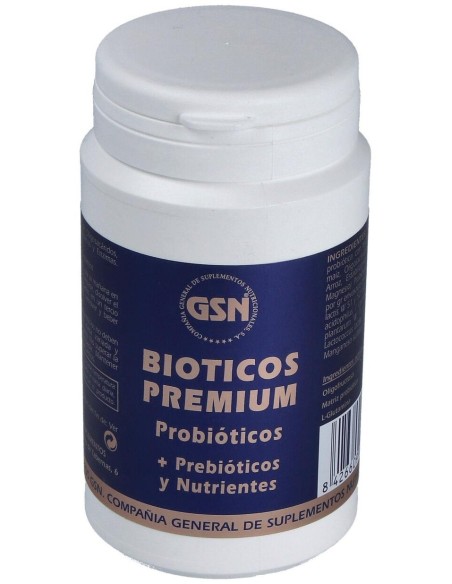 Bioticos Premium Probiotico +  Glutamina 180Gr. de Gsn