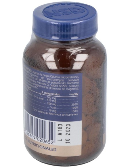 Inmuno Glucanos Forte D 90 Comprimidos de GSN