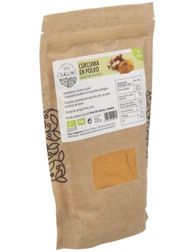 Curcuma En Polvo 200Gr. Bio Vegan de Eco Salim
