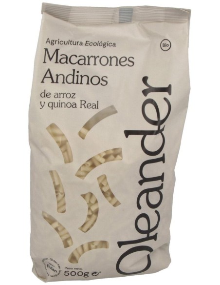 Macarrones de Arroz/Quinoa 500G de Oleander