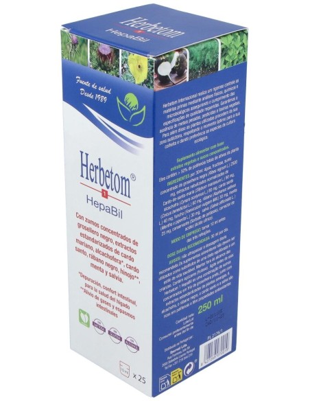 Herbetom 1 Hb Hepatico 250Ml de Bioserum