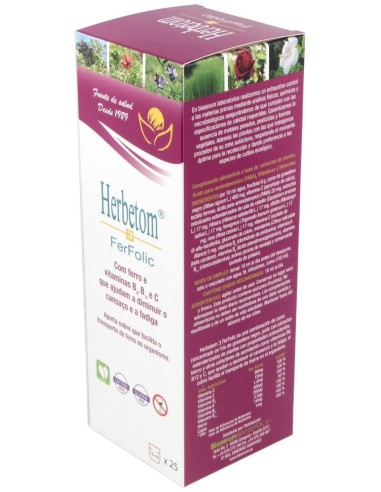 Herbetom 3 Ff Hierro 250Ml. de Bioserum