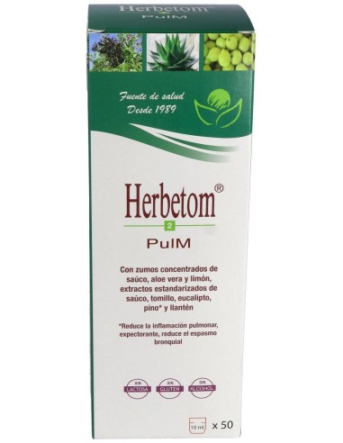 Herbetom 2 Pulm Respir 500Ml de Bioserum