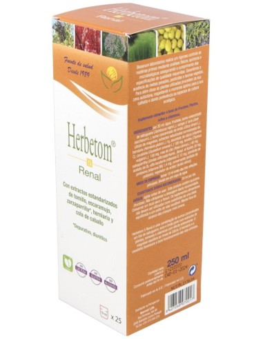 Herbetom 5 Rv Renal 250Ml de Bioserum