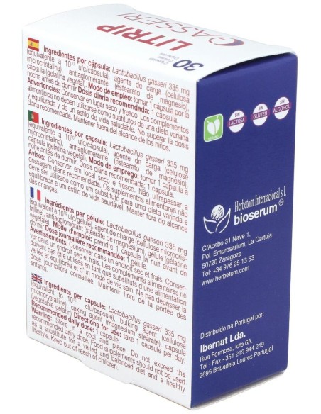 Litrip Gasseri 30Cap. de Bioserum