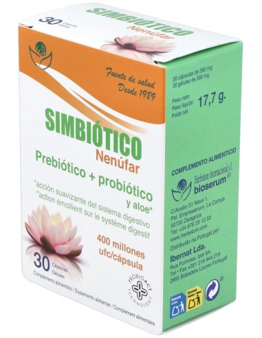 Prosimbiotico Nenufar 30Cap. de Bioserum