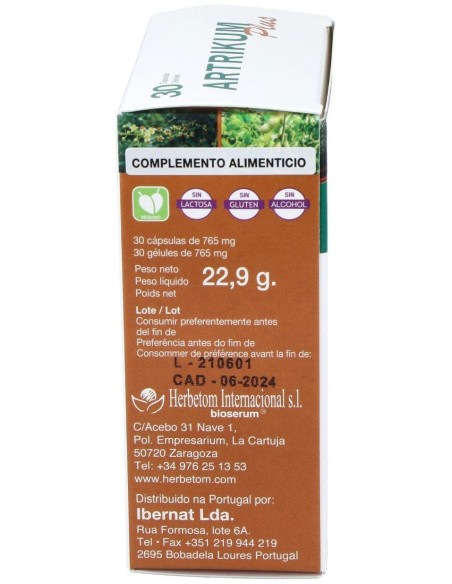 Artrikum Plus 30Cap. de Bioserum