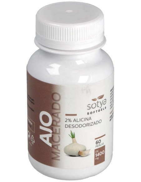 Ajo Macerado 1400Mg Perlas 60U de Sotya