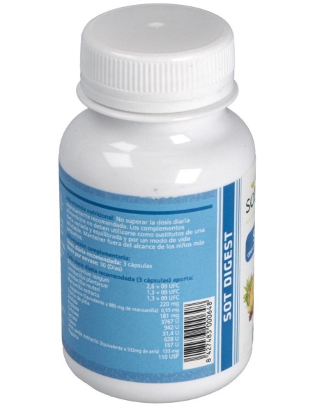 Sot Digest 690Mg Cáps. 90U de Sotya