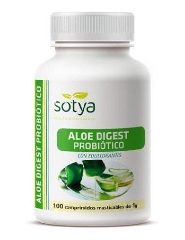 Aloe Vera Masticable 1Gr.100Comp. de Sotya