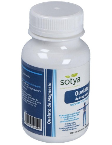 Quelato De Magnesio 900Mg Comp. 100U de Sotya