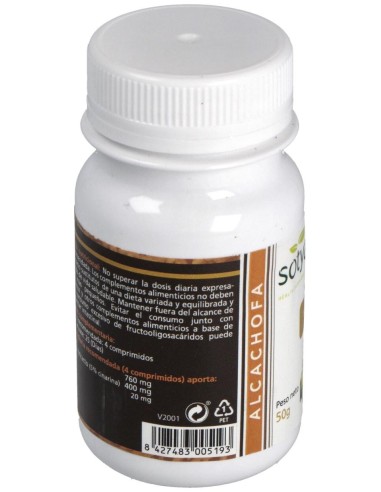 Alcachofa 500Mg Comp. 100U de Sotya