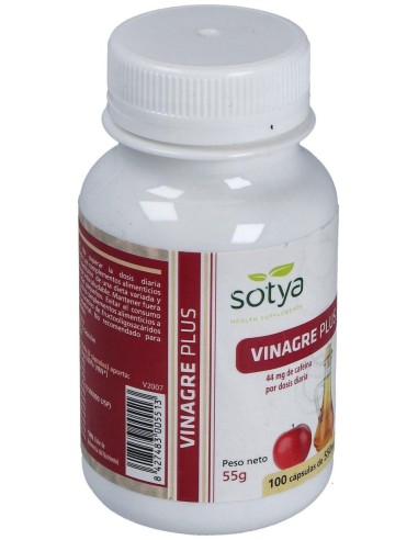 Vinagre Plus 550Mg Cáps. 100U de Sotya