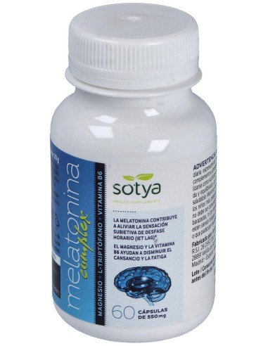 Melatonina Complex 60Cap. de Sotya