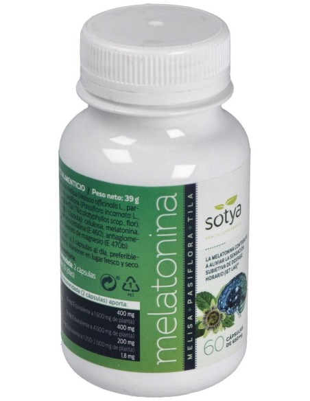 Melatonina 60Cap. de Sotya