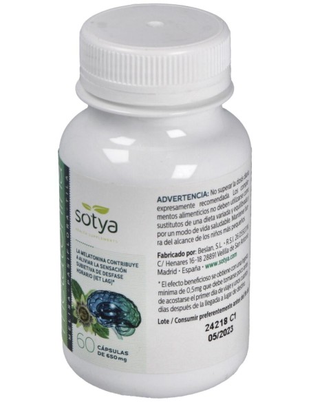 Melatonina 60Cap. de Sotya