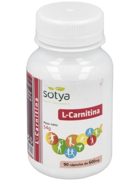 L-Carnitina 600Mg. 90Cap. de Sotya