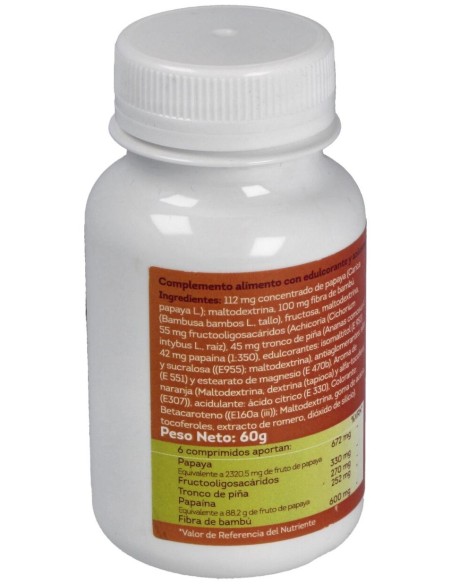 Papaya 600Mg Comp. 100U de Sotya