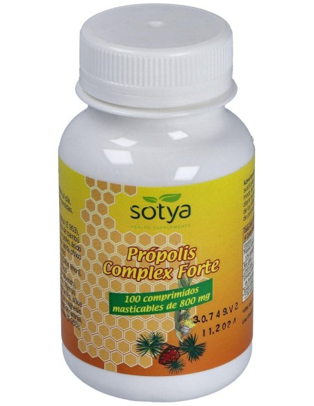 Propolis Forte  Complex Masticable 100Comp. de Sotya