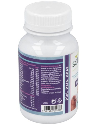 Piel Pelo Y Uñas 60Cap. de Sotya