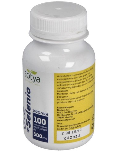 C+E+Selenio 500Mg Comp. 100U de Sotya