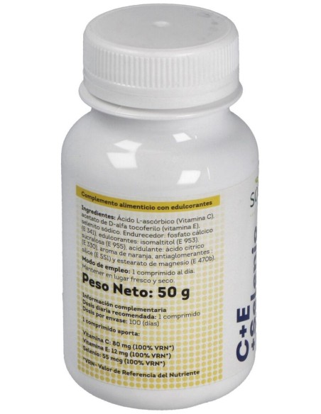 C+E+Selenio 500Mg Comp. 100U de Sotya
