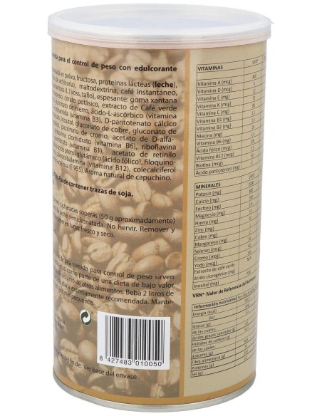 Batidos Saciantes 700G Polvo Sabor Capuchino de Sotya
