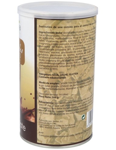 Batido Saciante Chocolate 700Gr. de Sotya