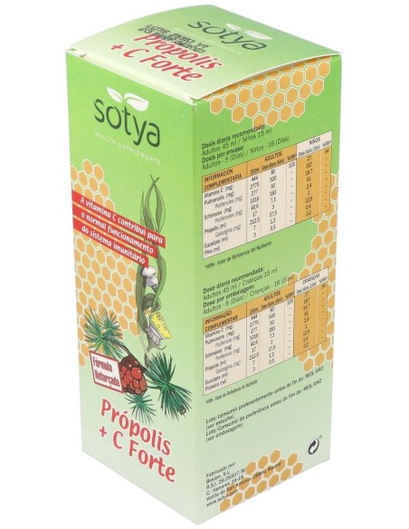 Propoleo + Vit.C Forte Jarabe 250Ml. de Sotya