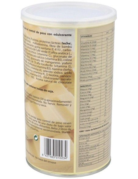 Batido Saciante Chocolate Blanco 700Gr. de Sotya