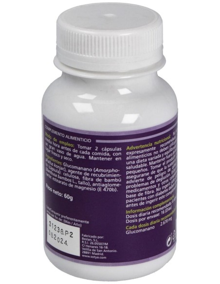 Glucomanano 100Cap. de Sotya