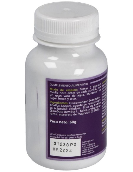 Glucomanano 100Cap. de Sotya