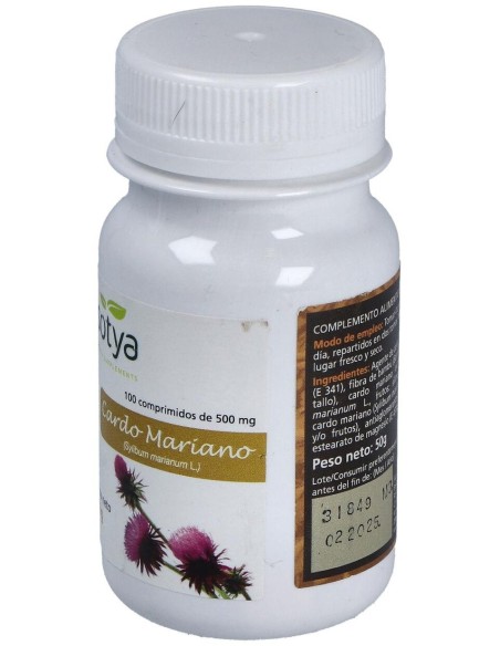 Cardo Mariano 500Mg Comp. 100U de Sotya