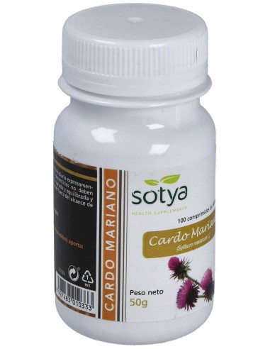 Cardo Mariano 500Mg Comp. 100U de Sotya