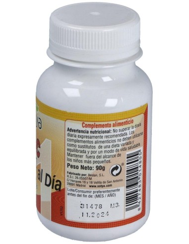 Vitamina C Complex 1 Al Día 1G Comp. 90U de Sotya