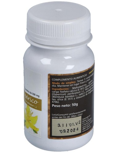 Hipérico 500Mg Comp. 100U de Sotya