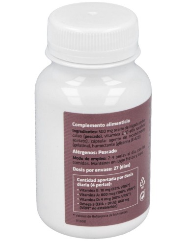 Higado De Bacalao 110Perlas de Sotya