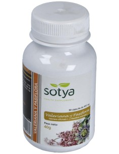 Valeriana Y Pasiflora 450Mg Cáps. 90U de Sotya 2