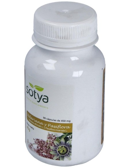 Valeriana Y Pasiflora 450Mg Cáps. 90U de Sotya