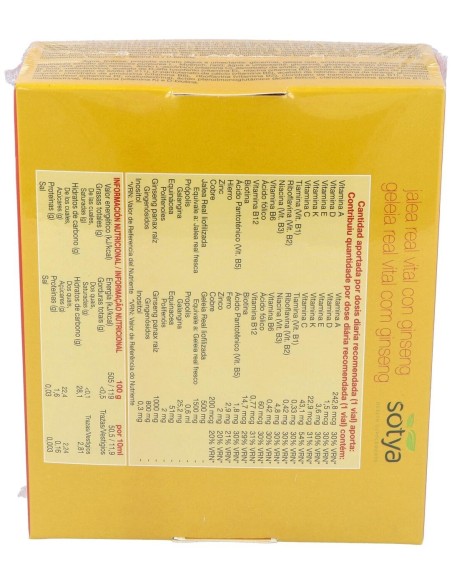Jalea Real Vital Ginseng 20Amp. de Sotya