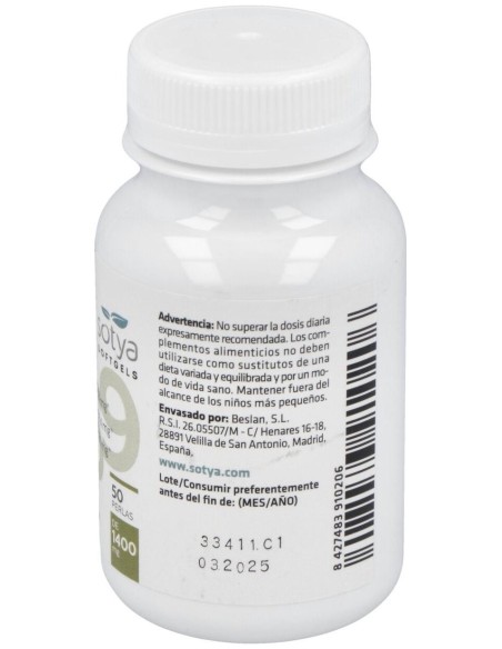 Omega 3-6-9 50Perlas de Sotya