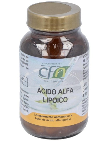 Acido Alpha Lipoico 60Cap. de Cfn