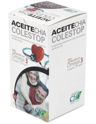 Aceite Chia Colestop (Salvia Hispanica) 60Perlas de Cfn
