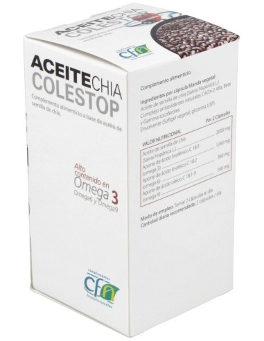 Aceite Chia Colestop (Salvia Hispanica) 60Perlas de Cfn